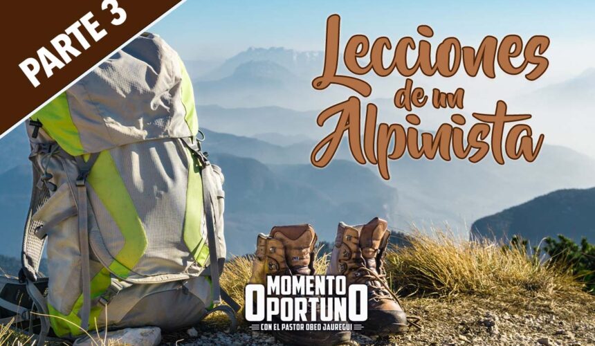 Lecciones de un Alpinista 03